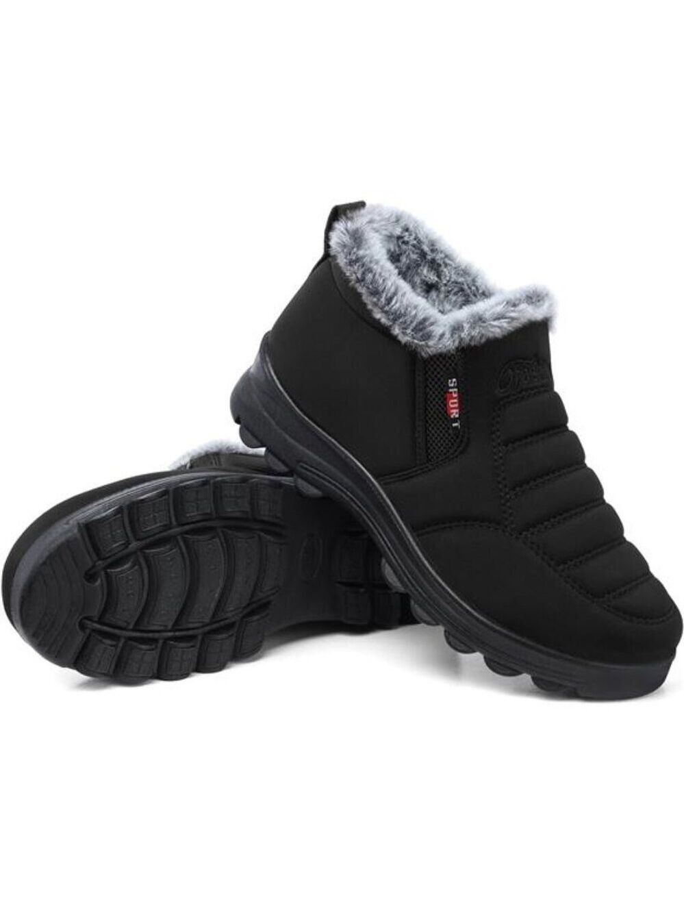 Womens Winter Snow Boots Warm Fur Lined Ankle Booties Waterproof Non Slip Outdoo